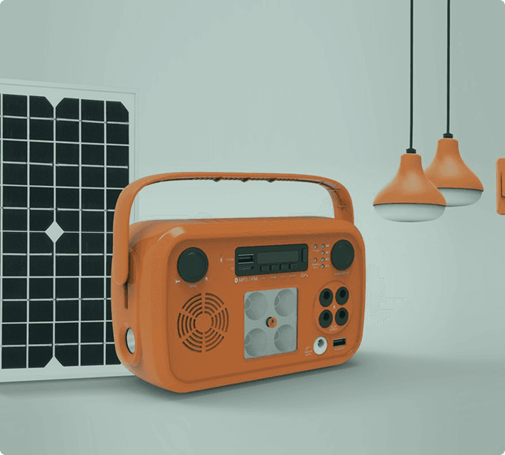 Jcns Electronic devices powered by solar